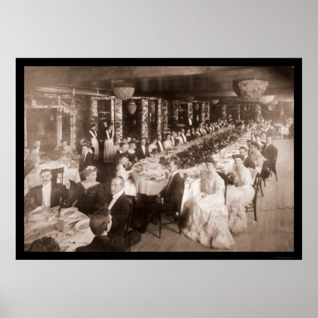 Onwentsia Boll Chicago Photo 1905 Poster (Framsidan)