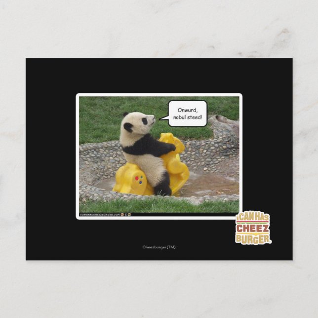 Onwurd nobulsteed! vykort (Framsida)