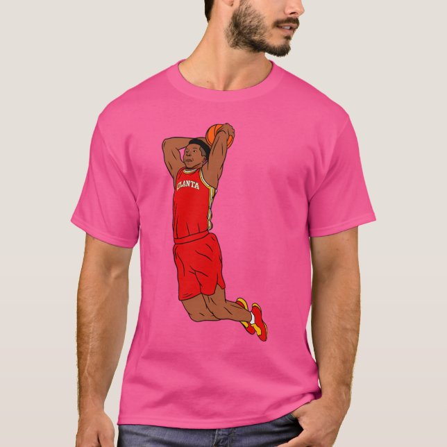 Onyeka Okongwu - Atlanta Basketball T Shirt (Framsida)