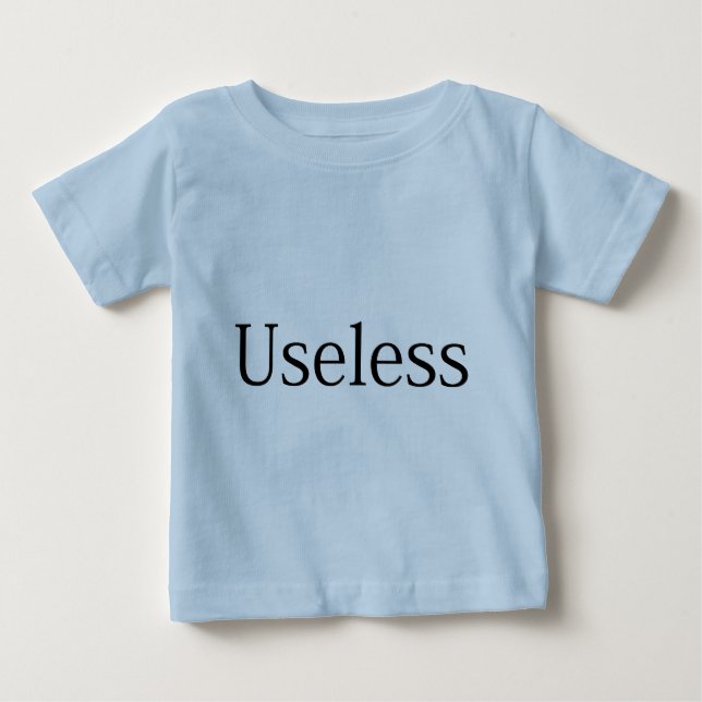 Onyttigt Tee Shirt (Framsida)