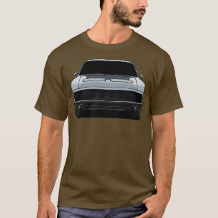 Onyx Black 1970 Charger RT Front T Shirt