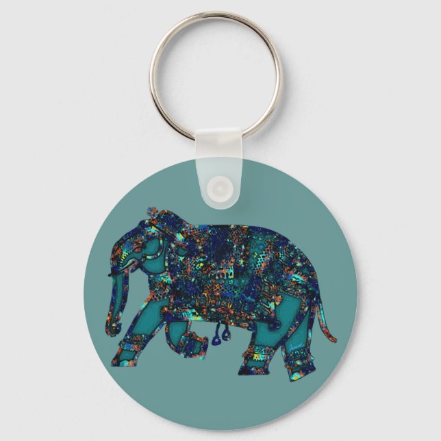 Onyx Elephant Nyckelring (Framsida)