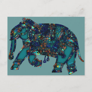 Onyx Elephant Vykort