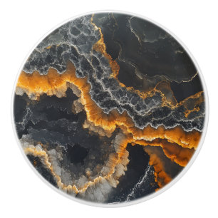 Onyx Gemstone Nature Mönster Knopp