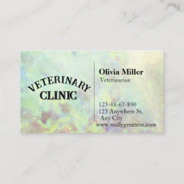 Onyx Mineral Anpassningsbar Minimalist Professione Visitkort