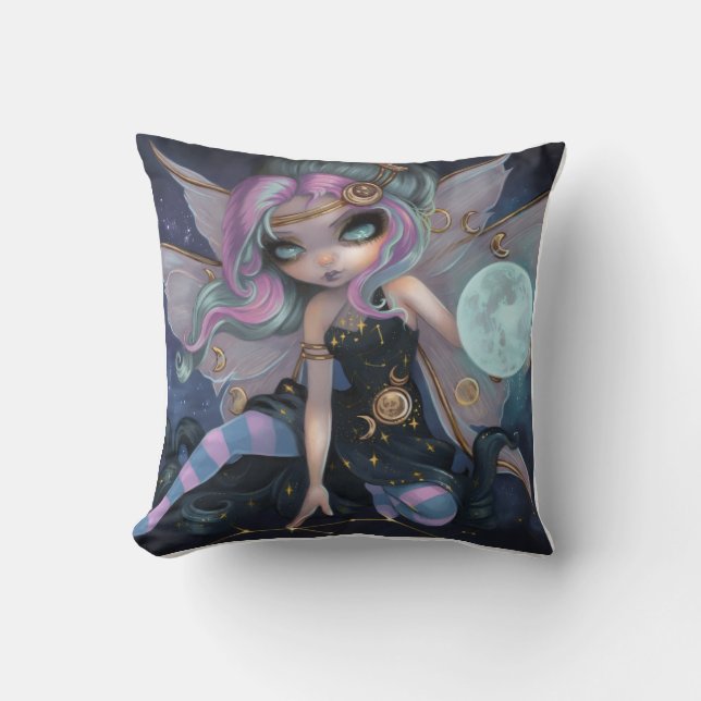 Onyx Moonshadow Throw Pillow Kudde (Framsida)