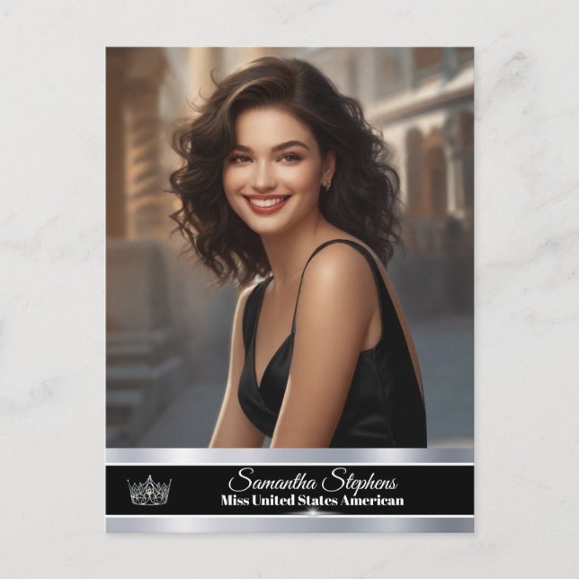 Onyx Shine Skönhetstävling Promo Vykort (Framsida)