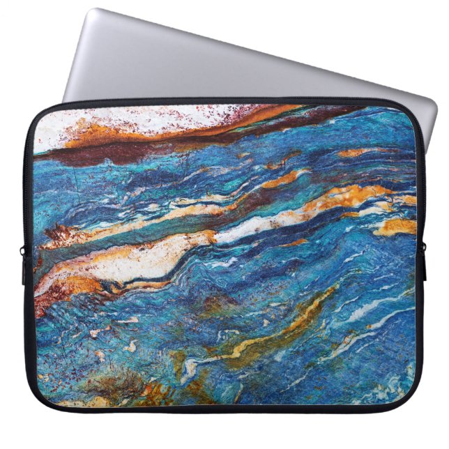 Onyx Stone Mönster Laptop sleeve (Framsidan)