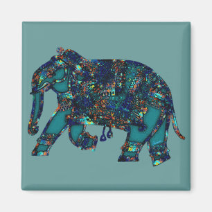 Onyxelefant Magnet