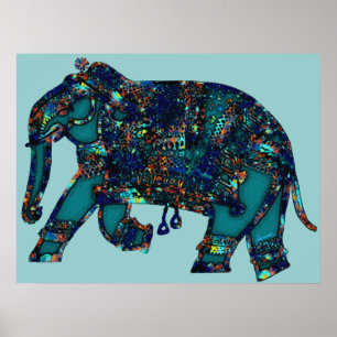 Onyxelefant Poster