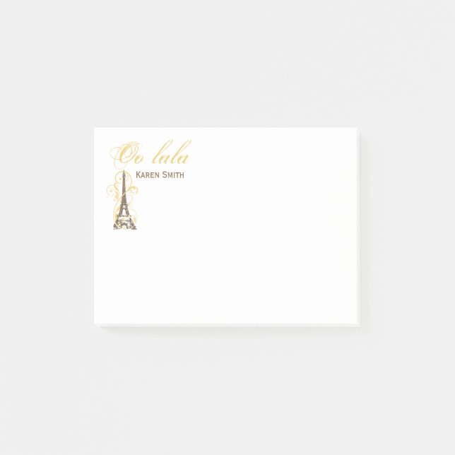 Oo lala post-it block (Framsida)