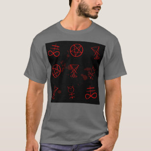 Oockult Symbols T Shirt