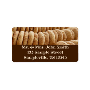 Oodlar av Snickerdoodles Adressetikett