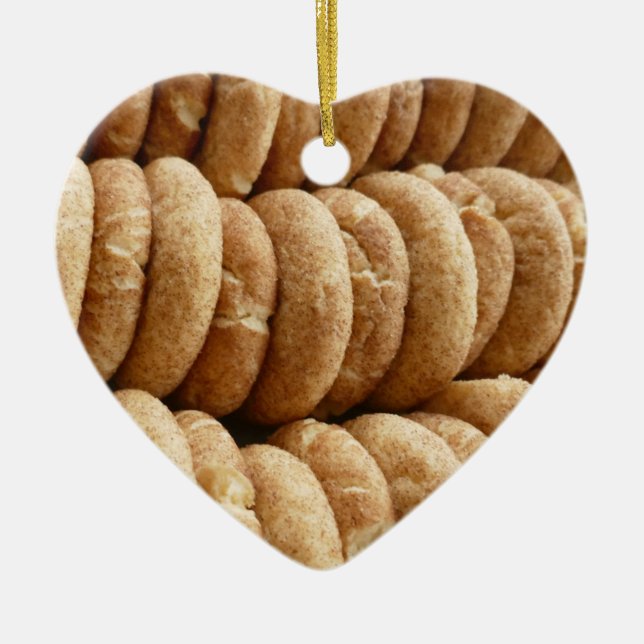 Oodlar av Snickerdoodles Julgransprydnad Keramik (Framsidan)