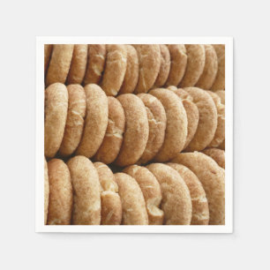 Oodlar av Snickerdoodles Pappersservett