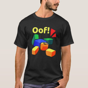 OOF Blox-jobbspelare för spelare T Shirt