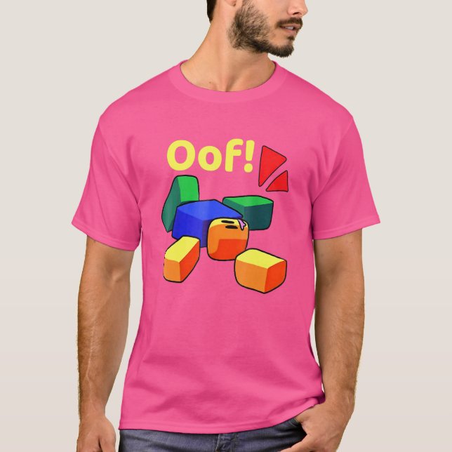 OOF Blox-jobbspelare för spelare T Shirt (Framsida)