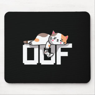 Oof Gamer Meme Noob Internetkultur Gamer Katt Män Musmatta