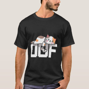 Oof Gamer Meme Noob Internetkultur Gamer Katt Män T Shirt