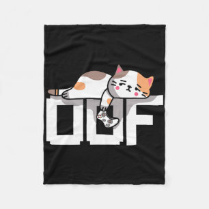 Oof Spelare Meme Noob Internetkultur Gamer Katt Mä Fleecefilt