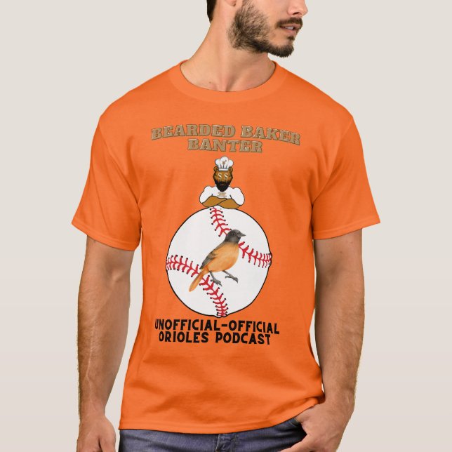 Oofficiell Officiell Orioles podcast T Shirt (Framsida)