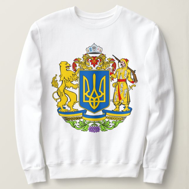 Oofficiell ukrainsk Jacka av Arm T-Shirt (Design framsida)