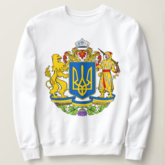 Oofficiell ukrainsk Jacka av Arm T-Shirt (Design framsida)