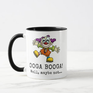 Ooga Booga Scary Clown Mugg