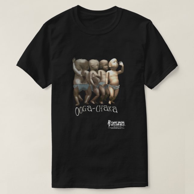 Ooga Chaka Dancing Baby T Shirt (Design framsida)
