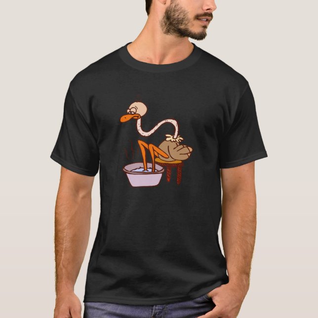 Oogie Ostrich T Shirt (Framsida)