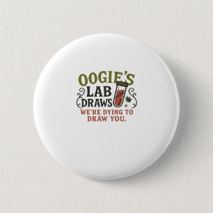 Oogie�s Lab Draws � Rolig Halloween Phlebotomist & Knapp