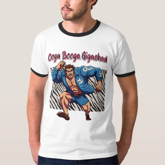 Oogua Booga-Gigachad T Shirt (Framsida)