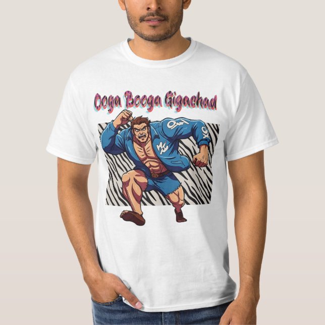 Oogua Booga-Gigachad T Shirt (Framsida)