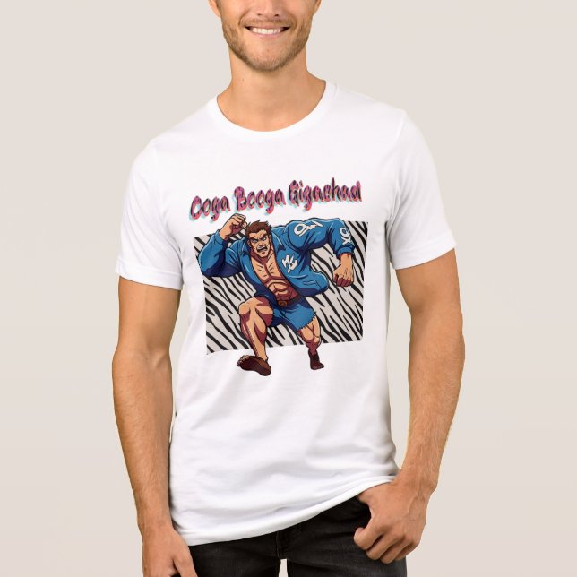 Oogua Booga-Gigachad T Shirt (Framsida)