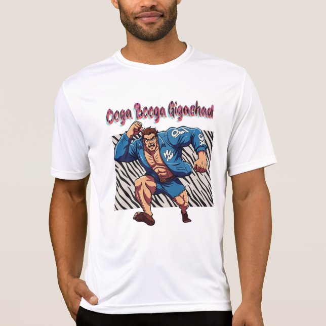 Oogua Booga-Gigachad T Shirt (Framsida)