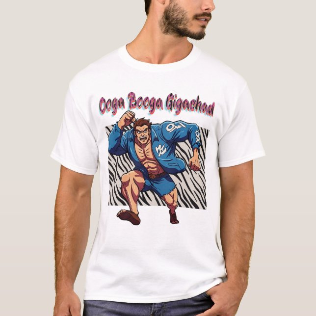 Oogua Booga-Gigachad T Shirt (Framsida)