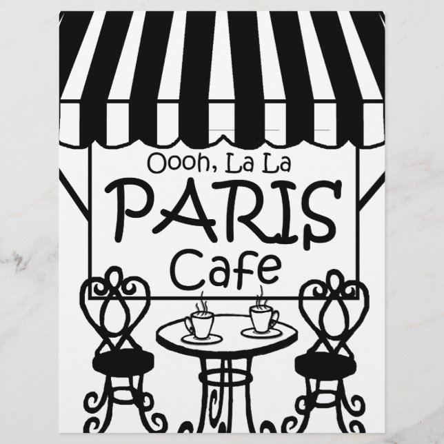 Ooh La Paris Cafe (Framsida)