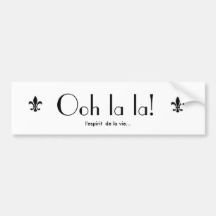 Ooh lala! Bildekal
