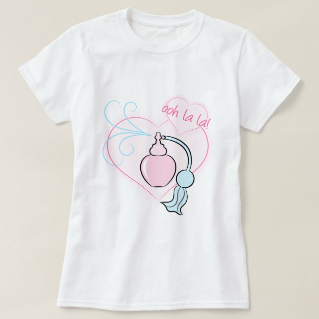 Ooh LaLa! Parfym T-shirt (Design framsida)