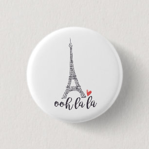 Ooh lala Paris knäppas Knapp