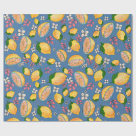 Ooh Lemon Wrapping Paper 1 Presentpapper