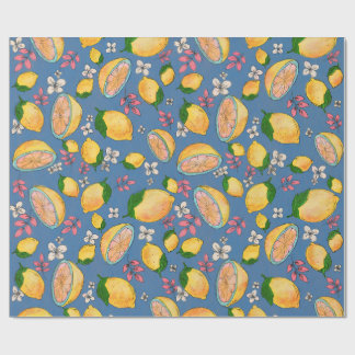 Ooh Lemon Wrapping Paper 1 Presentpapper