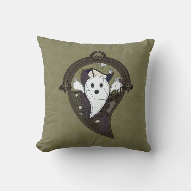 Ooh the Ghost Pillow Kudde (Framsida)