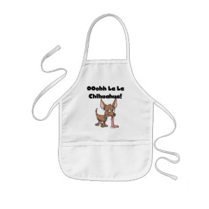 Oohh La Chihuahua T-shirts and Gifts Barnförkläde