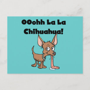 Oohh La Chihuahua T-shirts and Gifts Vykort
