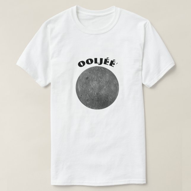 Ooljéé', Måne in navajo T-shirt (Design framsida)