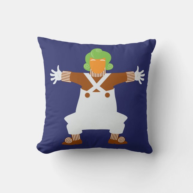 Oompa Loompa Arm ut Kudde (Framsida)