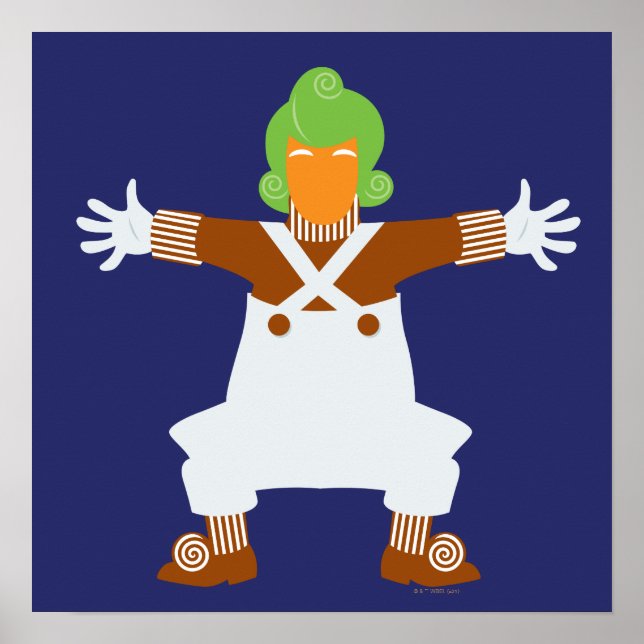 Oompa Loompa Arm ut Poster (Framsidan)