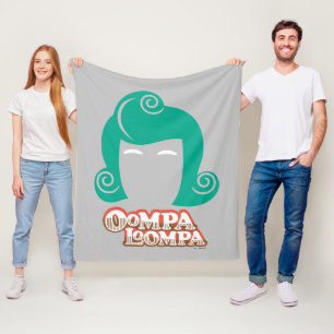 Oompa Loompa Hair Graphic Fleecefilt