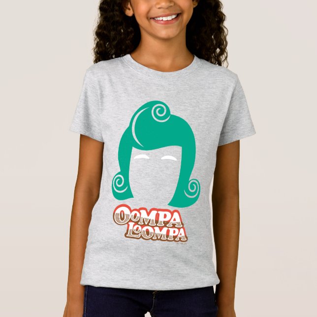 Oompa Loompa Hair Graphic T Shirt (Framsida)